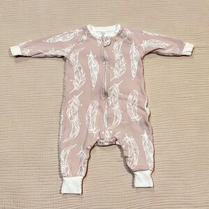 Nest Designs Organic Cotton Long Sleeve Footed Sleep Bag 1.0 TOG 6 to 18 Months